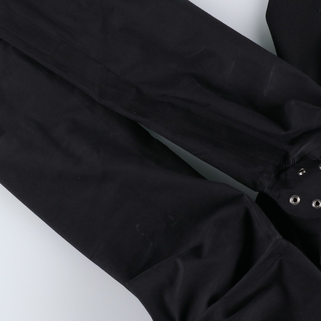 Yohji Yamamoto x Y's x MACKINTOSH Double Name Single-Breasted Balmacaan Coat (Men's Size M) cotton black type Vintage Second Hand