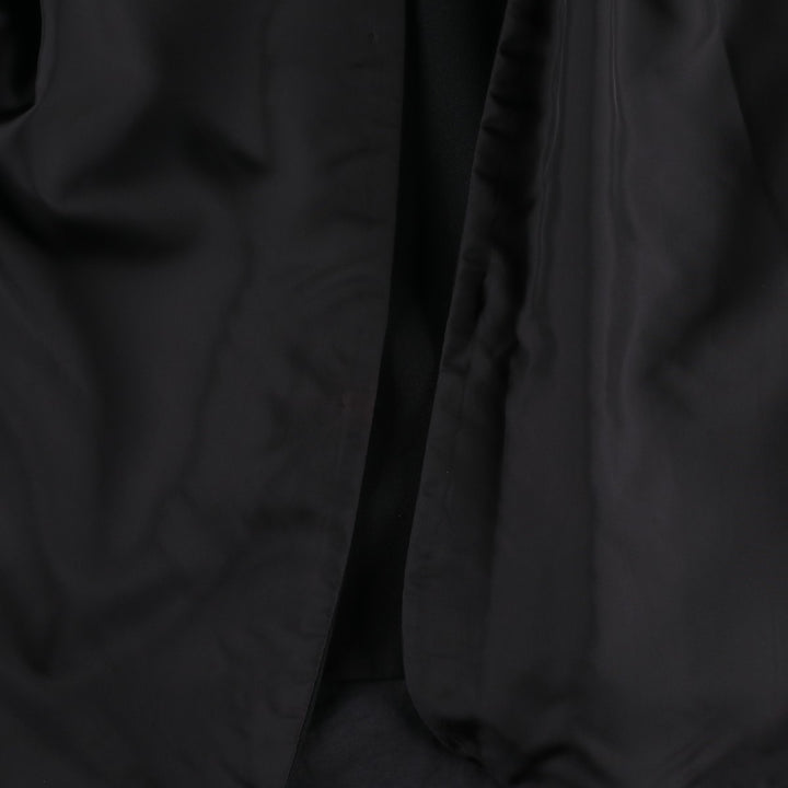 Yohji Yamamoto x Y's x MACKINTOSH Double Name Single-Breasted Balmacaan Coat (Men's Size M) cotton black type Vintage Second Hand