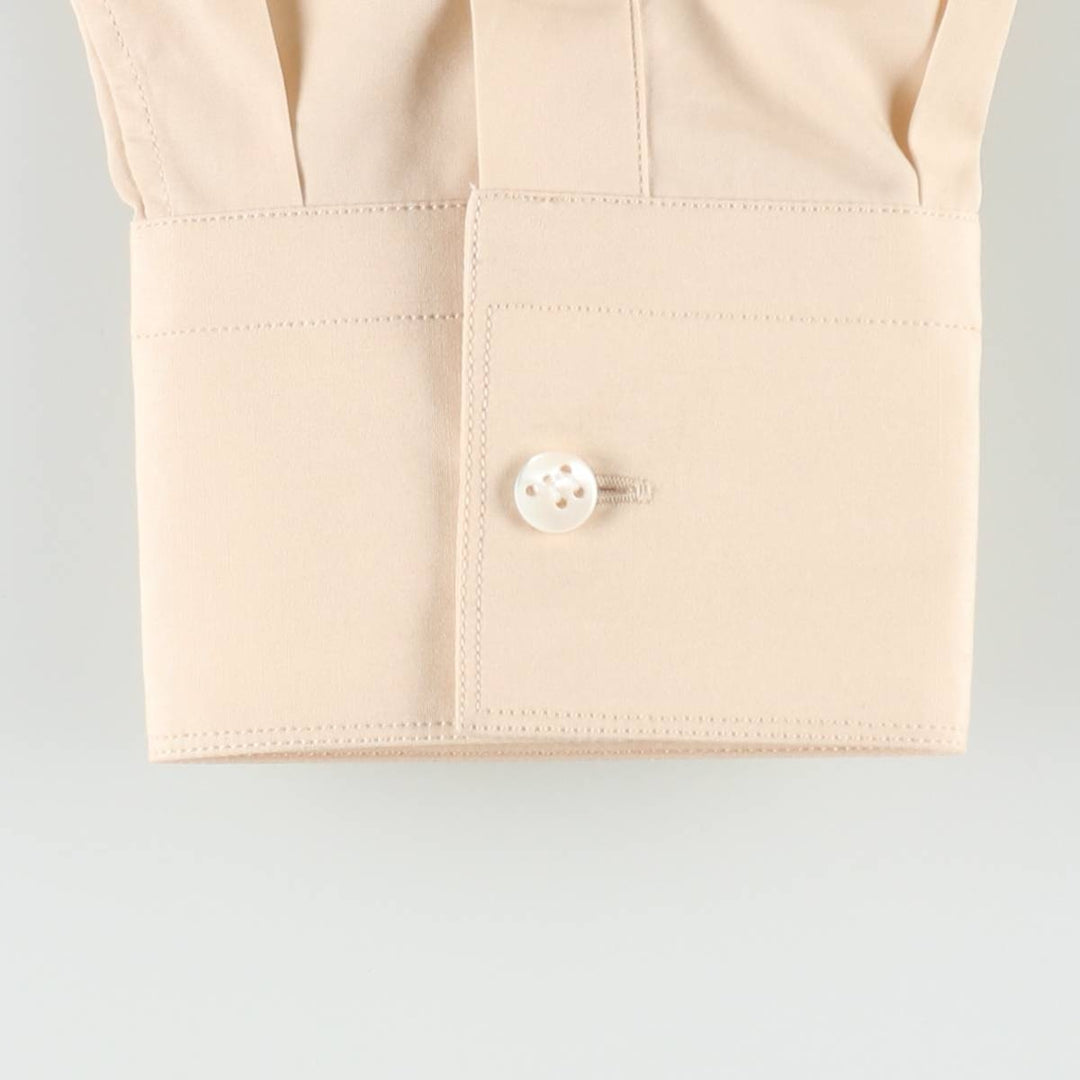 Fendi ROMA long-sleeved cotton shirt, made in Italy, men's size L equivalent. cotton unbleached Vintage Second Hand
